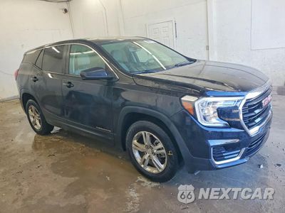 Czwarte zdjęcie samochodu z boku: 2022 GMC TERRAIN SLE VIN:3GKALTEV9NL163021 - miniatura
