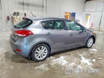 Trzecie zdjęcie samochodu z tyłu: 2015 KIA FORTE EX VIN:KNAFX5A80F5318555 - miniatura