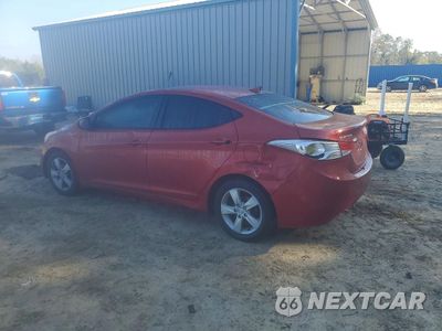 Drugie zdjęcie samochodu z przodu: 2012 HYUNDAI ELANTRA GLS VIN:KMHDH4AE7CU324972 - miniatura