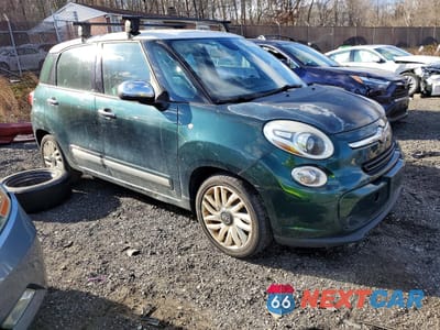Czwarte zdjęcie samochodu z boku: 2014 FIAT 500L LOUNGE VIN:ZFBCFACHXEZ006915 - miniatura