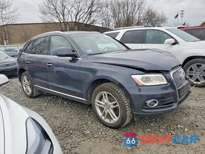 Czwarte zdjęcie samochodu z boku: 2017 AUDI Q5 PREMIUM VIN:WA1C2AFP1HA083472 - miniatura