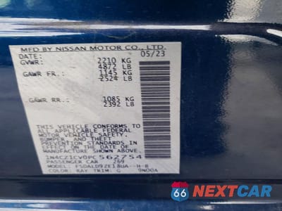 Zdjęcie 13 z 13 samochodu: 2023 NISS LEAF VIN:1N4CZ1CV0PC562754 - miniatura