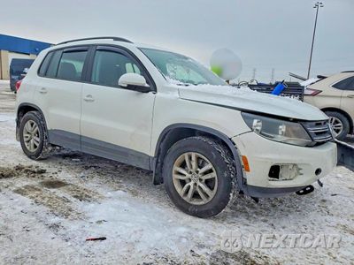 Czwarte zdjęcie samochodu z boku: 2015 VOLKSWAGEN TIGUAN S VIN:WVGBV7AX8FW602774 - miniatura