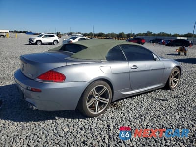 Trzecie zdjęcie samochodu z tyłu: 2007 BMW M6 VIN:WBSEK93577CS32589 - miniatura