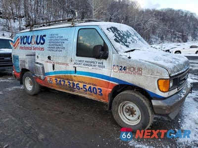 Czwarte zdjęcie samochodu z boku: 2005 FORD E350 UTILITY / SERVICE VAN VIN:1FTSE34L05HB03475 - miniatura
