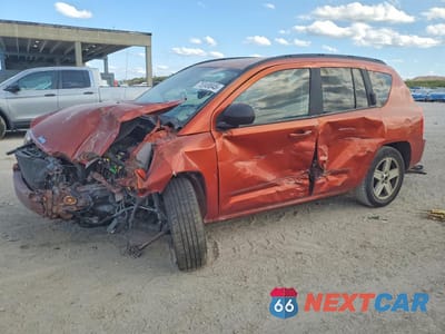 2010 JEEP COMPASS SPORT 1J4NT4FB1AD612046 - główne zdjęcie licytacji z USA - miniatura