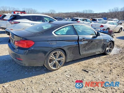 Trzecie zdjęcie samochodu z tyłu: 2017 BMW 430I VIN:WBA4R7C39HK896057 - miniatura