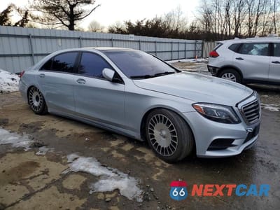 Czwarte zdjęcie samochodu z boku: 2016 MERCEDES-BENZ S 550 4MATIC VIN:WDDUG8FB6GA214179 - miniatura