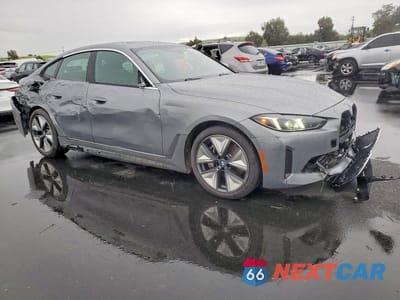 Czwarte zdjęcie samochodu z boku: 2025 BMW I4 EDRIVE 40 VIN:WBY23HD02SFU56766 - miniatura
