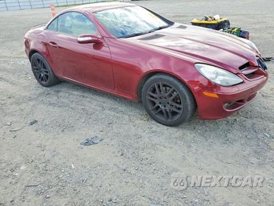 Czwarte zdjęcie samochodu z boku: 2007 MERCEDES-BENZ SLK 280 VIN:WDBWK54F77F166523 - miniatura