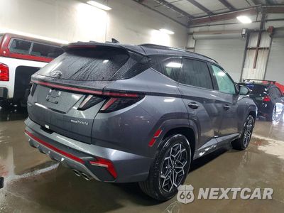 Trzecie zdjęcie samochodu z tyłu: 2024 HYUNDAI TUCSON N LINE VIN:KM8JFCD19RU162122 - miniatura