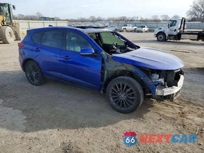 Czwarte zdjęcie samochodu z boku: 2023 ACURA RDX A-SPEC ADVANCE VIN:5J8TC2H88PL007380 - miniatura