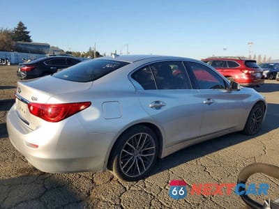 Trzecie zdjęcie samochodu z tyłu: 2017 INFINITI Q50 BASE VIN:JN1CV7AP0HM641840 - miniatura