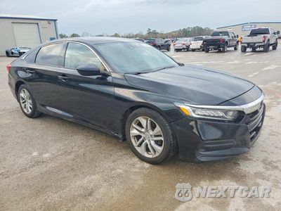 Czwarte zdjęcie samochodu z boku: 2019 HONDA ACCORD LX VIN:1HGCV1F17KA062658 - miniatura