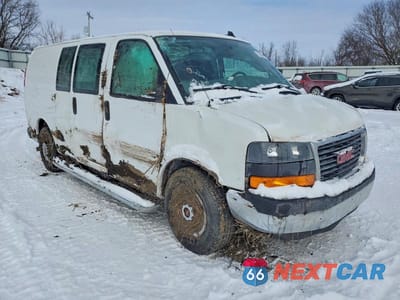Czwarte zdjęcie samochodu z boku: 2020 GMC SAVANA G2500 VIN:1GTW7AFG6L1268260 - miniatura