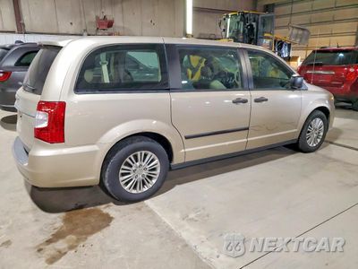 Trzecie zdjęcie samochodu z tyłu: 2015 DODGE GRAND CARAVAN SE VIN:2C4RDGBGXFR606192 - miniatura