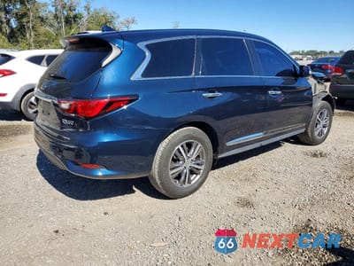 Trzecie zdjęcie samochodu z tyłu: 2020 INFINITI QX60 LUXE VIN:5N1DL0MNXLC533776 - miniatura