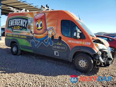Czwarte zdjęcie samochodu z boku: 2023 RAM PROMASTER DELIVERY VAN VIN:3C6LRVDG8PE535948 - miniatura