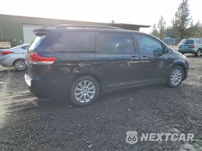 Trzecie zdjęcie samochodu z tyłu: 2011 TOYOTA SIENNA XLE VIN:5TDYK3DC1BS115144 - miniatura