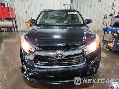 Piąte zdjęcie samochodu w środku: 2014 TOYOTA HIGHLANDER LIMITED VIN:5TDDKRFH9ES032172 - miniatura