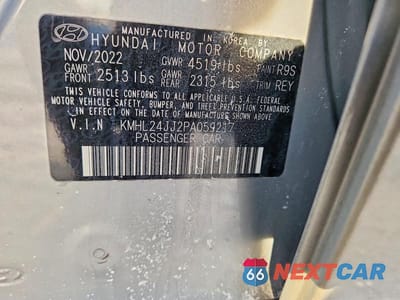Zdjęcie 12 z 12 samochodu: 2023 HYUNDAI SONATA HYBRID VIN:KMHL24JJ2PA059217 - miniatura