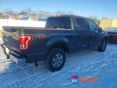 Trzecie zdjęcie samochodu z tyłu: 2015 FORD F150 SUPERCREW VIN:1FTEW1EF9FFB98512 - miniatura