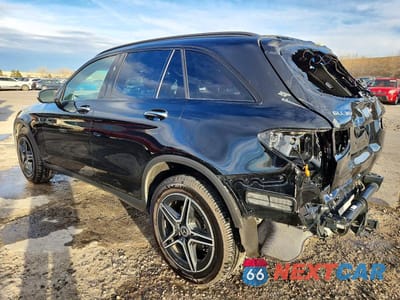 Drugie zdjęcie samochodu z przodu: 2021 MERCEDES-BENZ GLC 300 4MATIC VIN:W1N0G8EB7MV278156 - miniatura