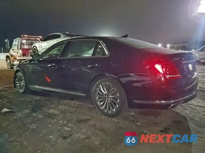 Drugie zdjęcie samochodu z przodu: 2018 GENESIS G90 PREMIUM VIN:KMHG34JA4JU044853 - miniatura