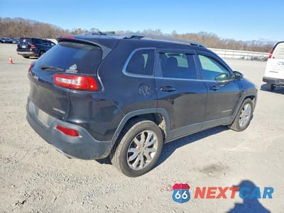 Trzecie zdjęcie samochodu z tyłu: 2015 JEEP CHEROKEE LIMITED VIN:1C4PJLDSXFW517630 - miniatura