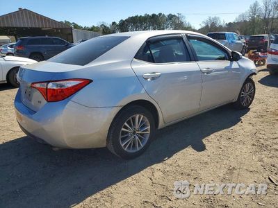 Trzecie zdjęcie samochodu z tyłu: 2014 TOYOTA COROLLA L VIN:5YFBURHE7EP075759 - miniatura