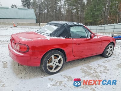 Trzecie zdjęcie samochodu z tyłu: 2003 MAZDA MX-5 MIATA BASE VIN:JM1NB353130306665 - miniatura