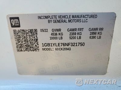 Zdjęcie 12 z 13 samochodu: 2022 CHEVROLET SILVERADO HD UTILITY / SERVICE TRUCK VIN:1GB1YLE76NF321750 - miniatura