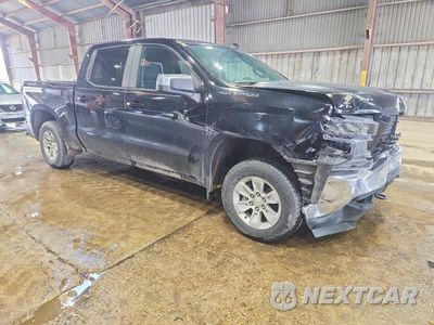 Czwarte zdjęcie samochodu z boku: 2020 CHEVROLET SILVERADO K1500 LT VIN:3GCUYDED4LG237202 - miniatura