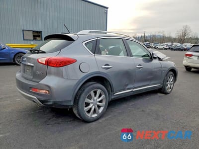 Trzecie zdjęcie samochodu z tyłu: 2016 INFINITY QX50 BASE VIN:JN1BJ0RR9GM270177 - miniatura