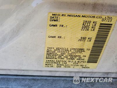 Zdjęcie 12 z 12 samochodu: 2013 NISSAN ALTIMA 2.5 VIN:1N4AL3AP1DC921470 - miniatura