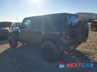 Drugie zdjęcie samochodu z przodu: 2020 JEEP WRANGLER UNLIMITED SPORT VIN:1C4HJXDN1LW225348 - miniatura