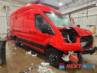 Czwarte zdjęcie samochodu z boku: 2024 FORD TRANSIT 250 DELIVERY VAN VIN:1FTBR3U86RKA06810 - miniatura