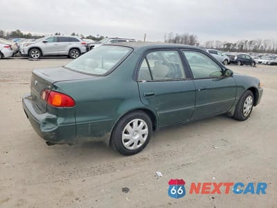 Trzecie zdjęcie samochodu z tyłu: 2001 TOYOTA COROLLA LE VIN:2T1BR12E01C465897 - miniatura