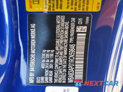 Zdjęcie 12 z 12 samochodu: 2024 BMW Motorrad M440I VIN:WBA83AP01RCN59846 - miniatura