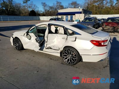 Drugie zdjęcie samochodu z przodu: 2021 HONDA ACCORD TOURING HYBRID VIN:1HGCV3F99MA007813 - miniatura