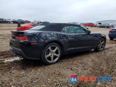 Trzecie zdjęcie samochodu z tyłu: 2014 CHEVROLET CAMARO LT VIN:2G1FC3D34E9156197 - miniatura