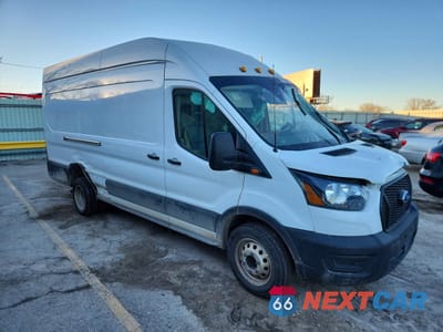 Czwarte zdjęcie samochodu z boku: 2023 FORD TRANSIT T-350 HD VIN:1FTBF4X89PKB00509 - miniatura