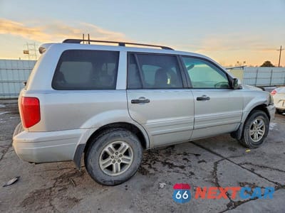 Trzecie zdjęcie samochodu z tyłu: 2003 HONDA PILOT EXL VIN:2HKYF18573H527161 - miniatura