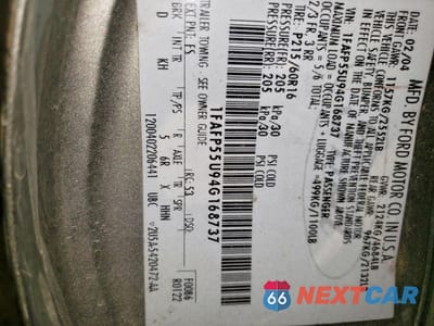 Zdjęcie 12 z 12 samochodu: 2004 FORD TAURUS SES VIN:1FAFP55U94G168737 - miniatura