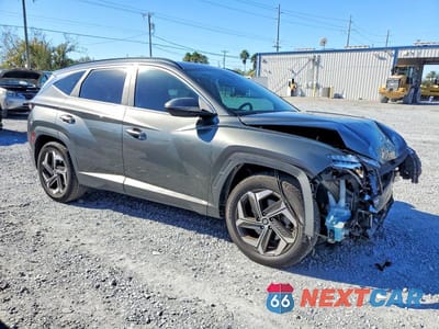Czwarte zdjęcie samochodu z boku: 2022 HYUNDAI TUCSON SEL VIN:5NMJF3AE7NH008554 - miniatura