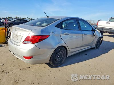 Trzecie zdjęcie samochodu z tyłu: 2017 HYUNDAI ACCENT SE VIN:KMHCT4AE7HU170703 - miniatura