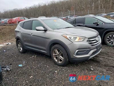 Czwarte zdjęcie samochodu z boku: 2018 HYUNDAI SANTA FE SPORT VIN:5NMZTDLB3JH087445 - miniatura