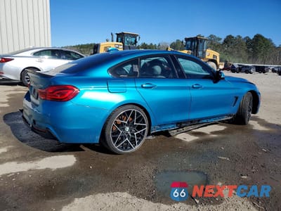 Trzecie zdjęcie samochodu z tyłu: 2018 BMW 430I GRAN COUPE VIN:WBA4J1C51JBG76653 - miniatura