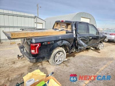 Trzecie zdjęcie samochodu z tyłu: 2017 FORD F150 SUPERCREW VIN:1FTEW1EG6HKE50669 - miniatura