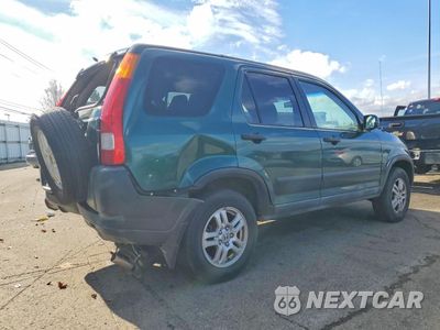 Trzecie zdjęcie samochodu z tyłu: 2002 HONDA CR-V EX VIN:JHLRD788X2C016659 - miniatura